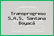 Transprogreso S.A.S. Santana Boyacá