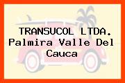 Ver transucol ltda palmira valle del cauca TRANSUCOL LTDA. Palmira Valle Del Cauca