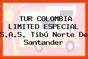 TUR COLOMBIA LIMITED ESPECIAL S.A.S. Tibú Norte De Santander