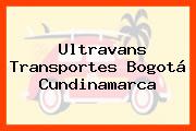 Ultravans Transportes Bogotá Cundinamarca