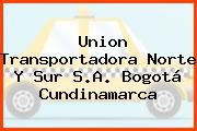 Union Transportadora Norte Y Sur S.A. Bogotá Cundinamarca