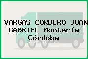 VARGAS CORDERO JUAN GABRIEL Montería Córdoba