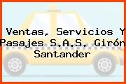 Ventas, Servicios Y Pasajes S.A.S. Girón Santander