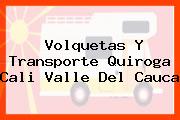 Volquetas Y Transporte Quiroga Cali Valle Del Cauca