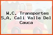 W.C. Transportes S.A. Cali Valle Del Cauca