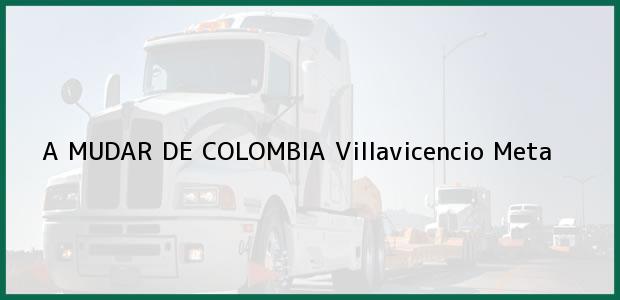 Teléfono, Dirección y otros datos de contacto para A MUDAR DE COLOMBIA, Villavicencio, Meta, Colombia