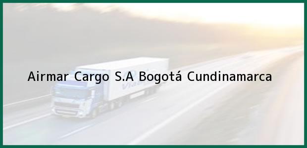Teléfono, Dirección y otros datos de contacto para Airmar Cargo S.A, Bogotá, Cundinamarca, Colombia