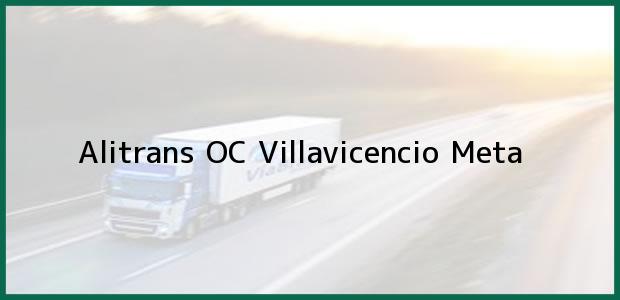 Teléfono, Dirección y otros datos de contacto para Alitrans OC, Villavicencio, Meta, Colombia