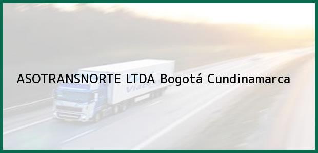 Teléfono, Dirección y otros datos de contacto para Asotransnorte Ltda, Bogotá, Cundinamarca, Colombia