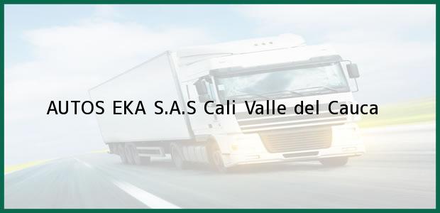 Teléfono, Dirección y otros datos de contacto para AUTOS EKA S.A.S, Cali, Valle del Cauca, Colombia