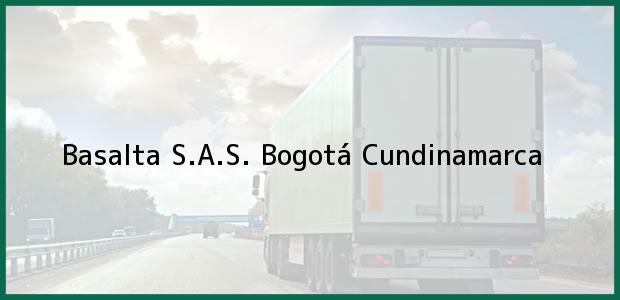 Teléfono, Dirección y otros datos de contacto para Basalta S.A.S., Bogotá, Cundinamarca, Colombia