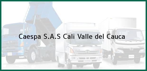 Teléfono, Dirección y otros datos de contacto para Caespa S.A.S, Cali, Valle del Cauca, Colombia