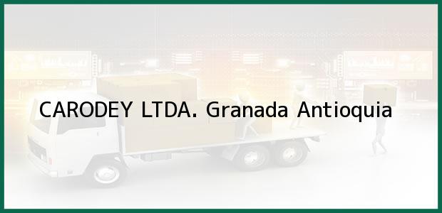 Teléfono, Dirección y otros datos de contacto para CARODEY LTDA., Granada, Antioquia, Colombia