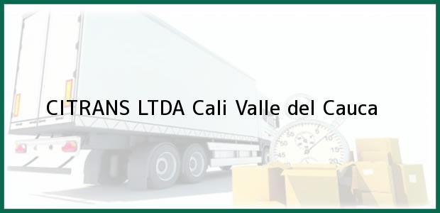 Teléfono, Dirección y otros datos de contacto para CITRANS LTDA, Cali, Valle del Cauca, Colombia
