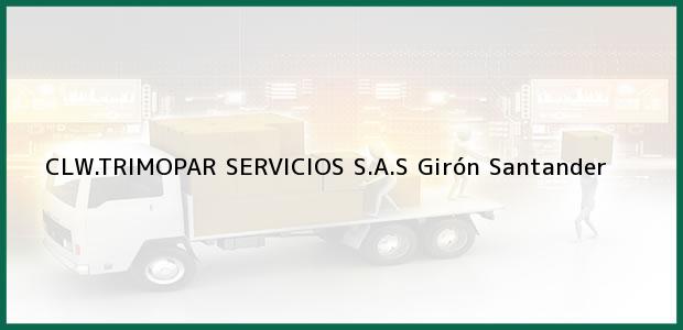 Teléfono, Dirección y otros datos de contacto para CLW.TRIMOPAR SERVICIOS S.A.S, Girón, Santander, Colombia