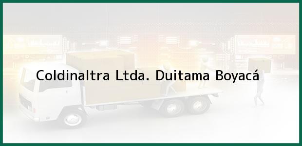 Teléfono, Dirección y otros datos de contacto para Coldinaltra Ltda., Duitama, Boyacá, Colombia
