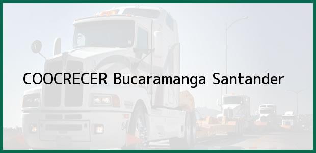 Teléfono, Dirección y otros datos de contacto para COOCRECER, Bucaramanga, Santander, Colombia