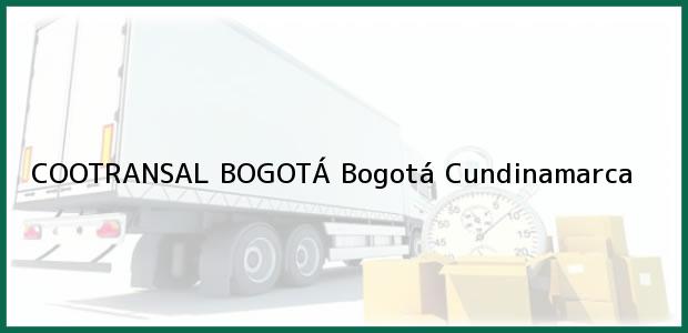Teléfono, Dirección y otros datos de contacto para COOTRANSAL BOGOTÁ, Bogotá, Cundinamarca, Colombia