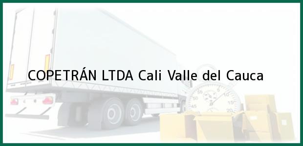 Teléfono, Dirección y otros datos de contacto para COPETRÁN LTDA, Cali, Valle del Cauca, Colombia