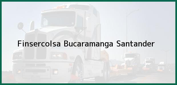Teléfono, Dirección y otros datos de contacto para Finsercolsa, Bucaramanga, Santander, Colombia