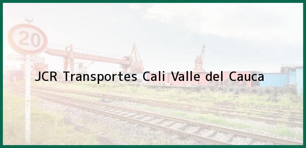 Teléfono, Dirección y otros datos de contacto para JCR Transportes, Cali, Valle del Cauca, Colombia