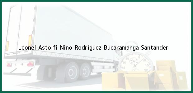 Teléfono, Dirección y otros datos de contacto para Leonel Astolfi Nino Rodríguez, Bucaramanga, Santander, Colombia