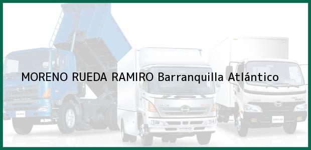 Teléfono, Dirección y otros datos de contacto para MORENO RUEDA RAMIRO, Barranquilla, Atlántico, Colombia