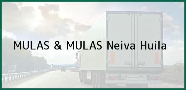 Teléfono, Dirección y otros datos de contacto para MULAS & MULAS, Neiva, Huila, Colombia