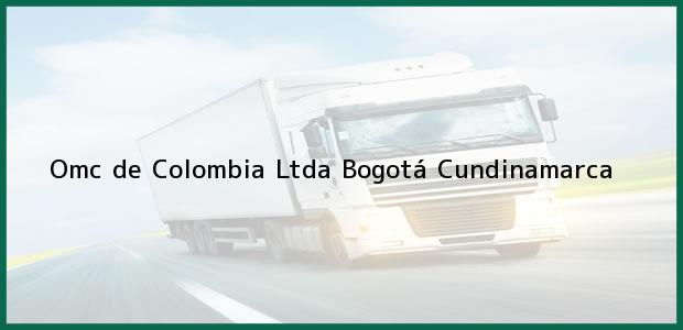 Teléfono, Dirección y otros datos de contacto para Omc de Colombia Ltda, Bogotá, Cundinamarca, Colombia