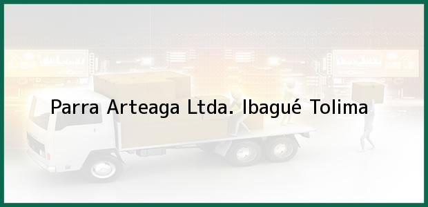 Teléfono, Dirección y otros datos de contacto para Parra Arteaga Ltda., Ibagué, Tolima, Colombia