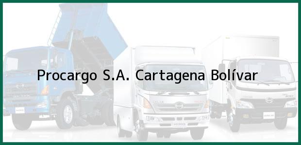 Teléfono, Dirección y otros datos de contacto para Procargo S.A., Cartagena, Bolívar, Colombia
