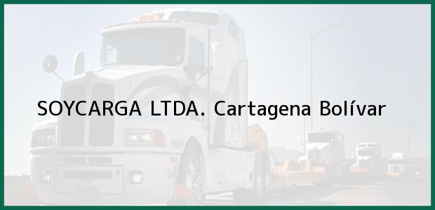 Teléfono, Dirección y otros datos de contacto para SOYCARGA LTDA., Cartagena, Bolívar, Colombia
