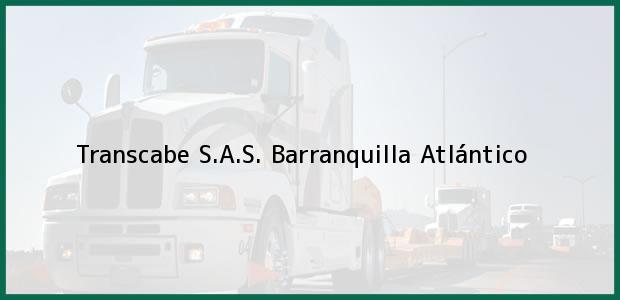 Teléfono, Dirección y otros datos de contacto para Transcabe S.A.S., Barranquilla, Atlántico, Colombia