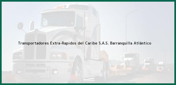 Teléfono, Dirección y otros datos de contacto para Transportadores Extra-Rapidos del Caribe S.A.S., Barranquilla, Atlántico, Colombia