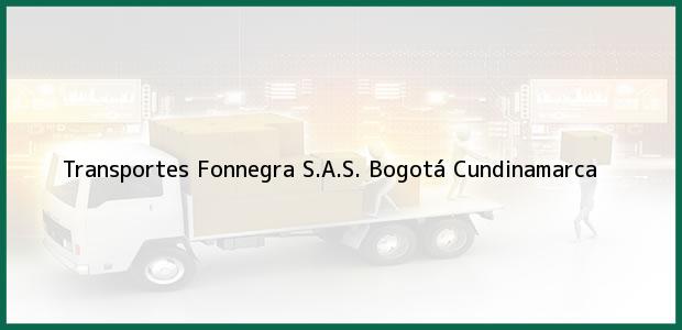 Teléfono, Dirección y otros datos de contacto para Transportes Fonnegra S.A.S., Bogotá, Cundinamarca, Colombia