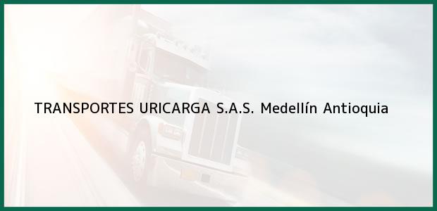 Teléfono, Dirección y otros datos de contacto para TRANSPORTES URICARGA S.A.S., Medellín, Antioquia, Colombia