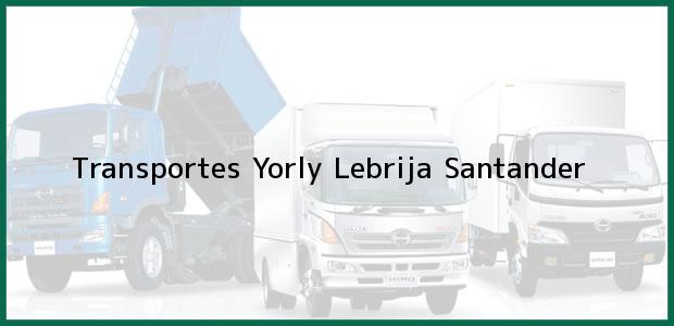 Teléfono, Dirección y otros datos de contacto para Transportes Yorly, Lebrija, Santander, Colombia