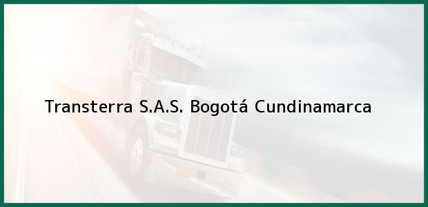 Teléfono, Dirección y otros datos de contacto para Transterra S.A.S., Bogotá, Cundinamarca, Colombia