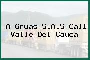 A Gruas S.A.S Cali Valle Del Cauca