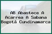 AB Abastece A Acarrea A Sabana Bogotá Cundinamarca
