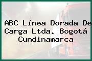 ABC Línea Dorada De Carga Ltda. Bogotá Cundinamarca