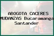ABOGOTA CACERES MUDANZAS Bucaramanga Santander