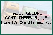 A.C. GLOBAL CONTAINERS S.A.S Bogotá Cundinamarca