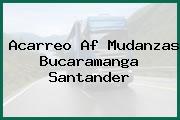 Acarreo Af Mudanzas Bucaramanga Santander