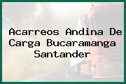 Acarreos Andina De Carga Bucaramanga Santander
