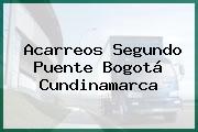 Acarreos Segundo Puente Bogotá Cundinamarca