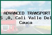 ADVANCED TRANSPORT S .A. Cali Valle Del Cauca