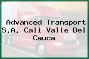 Advanced Transport S.A. Cali Valle Del Cauca