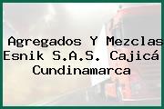 Agregados Y Mezclas Esnik S.A.S. Cajicá Cundinamarca