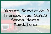Akator Servicios Y Transportes S.A.S Santa Marta Magdalena